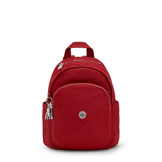 Kipling Delia Mini Sırt Çantaları Kırmızı | TR 1651AH